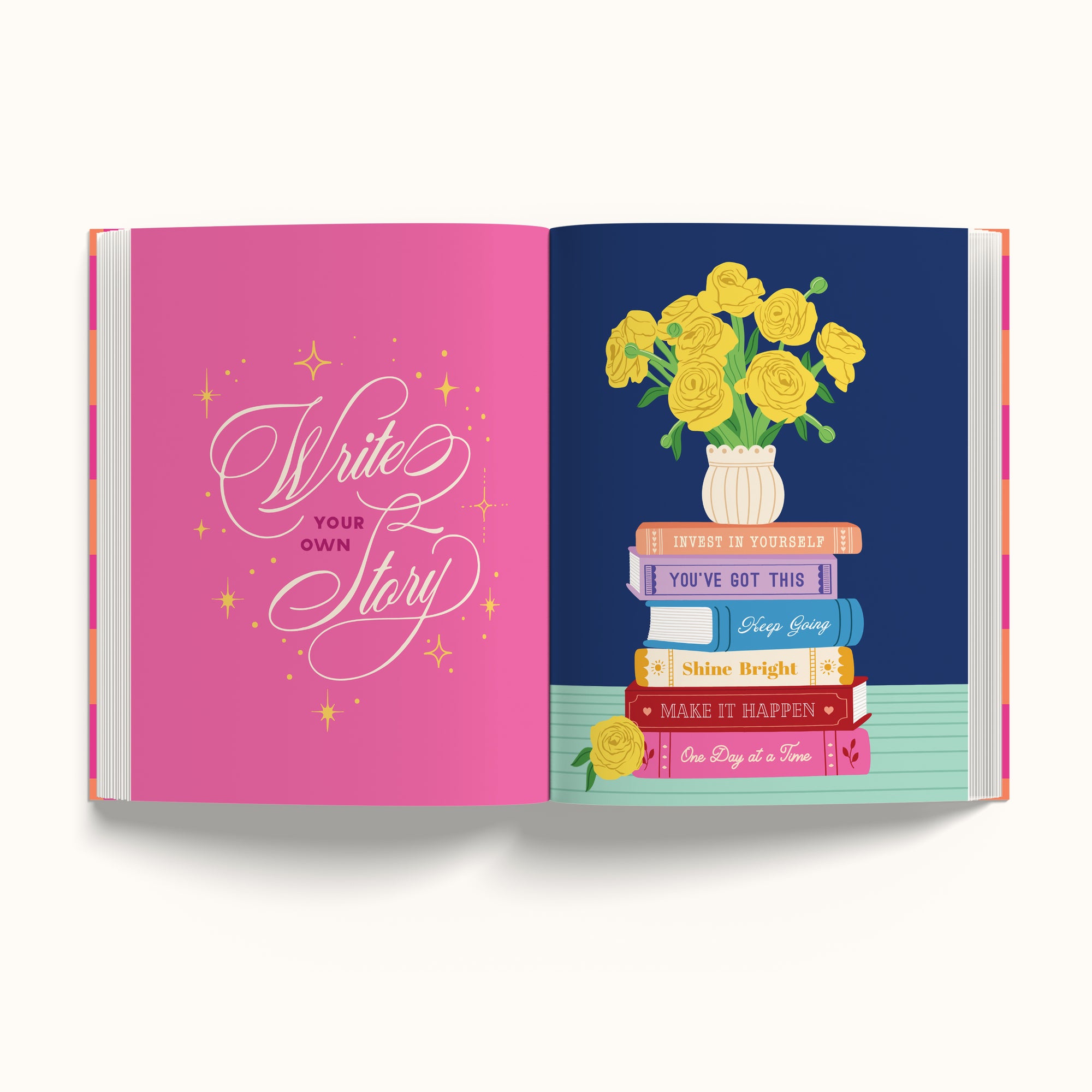 Annual Undated Planner - Create the Life of Your Dreams