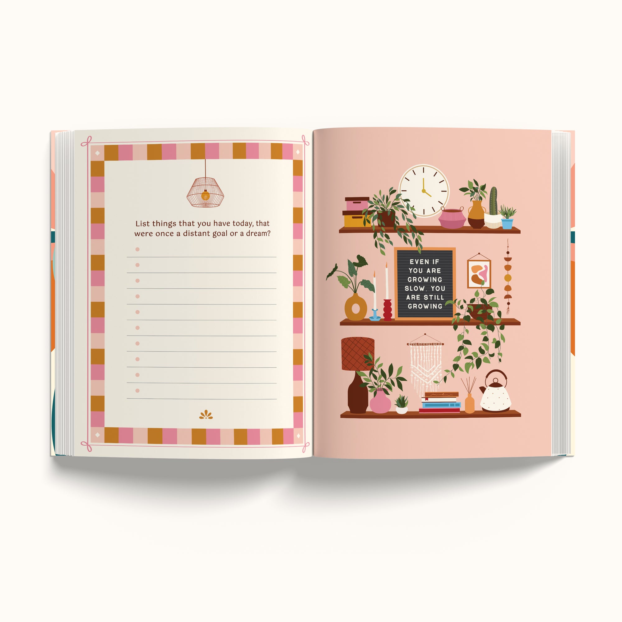 Annual Undated Planner - Grow with the Flow