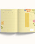 Annual Undated Planner - Make It Happen Peach