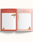 Annual Undated Planner - Make It Happen Peach