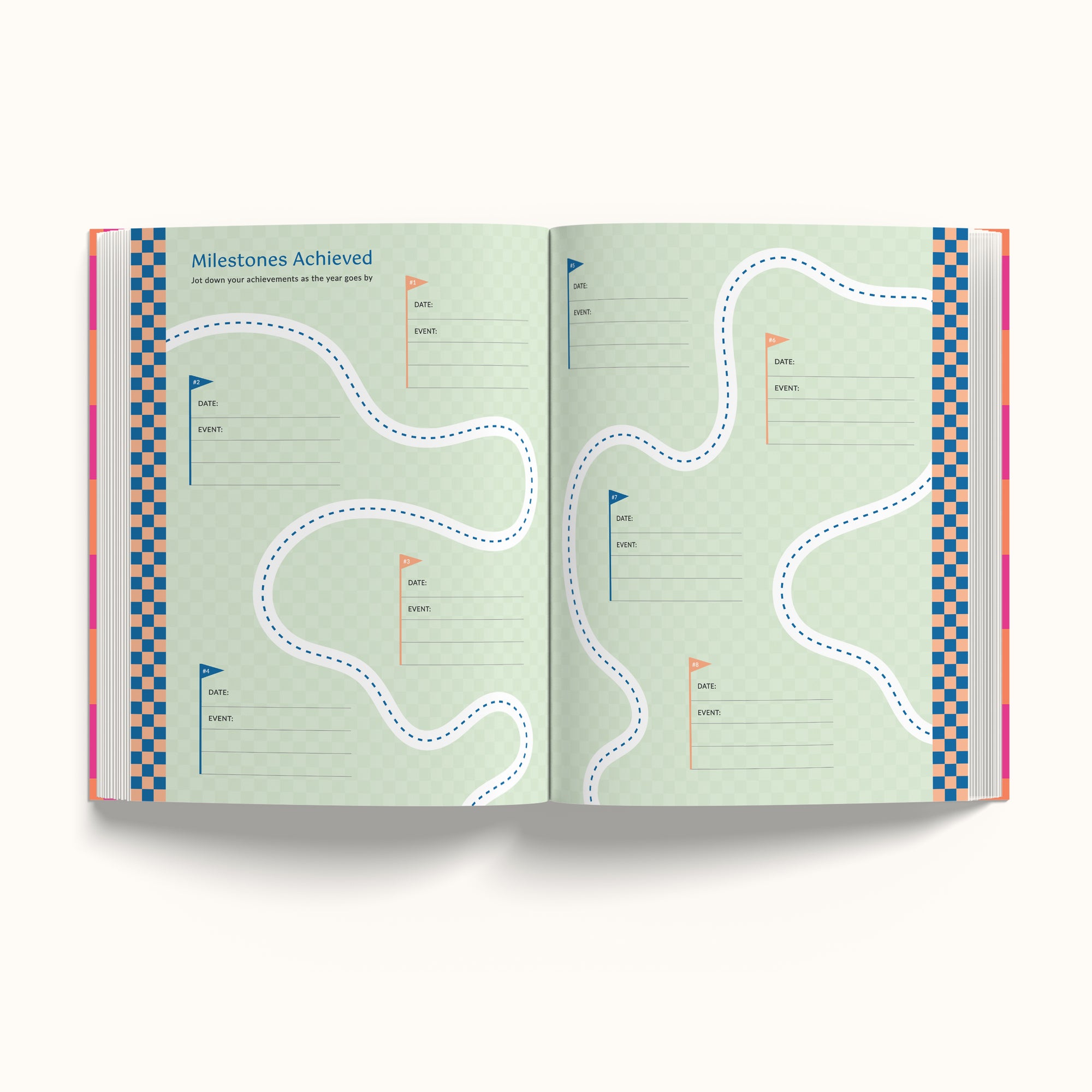 Annual Undated Planner - Create the Life of Your Dreams