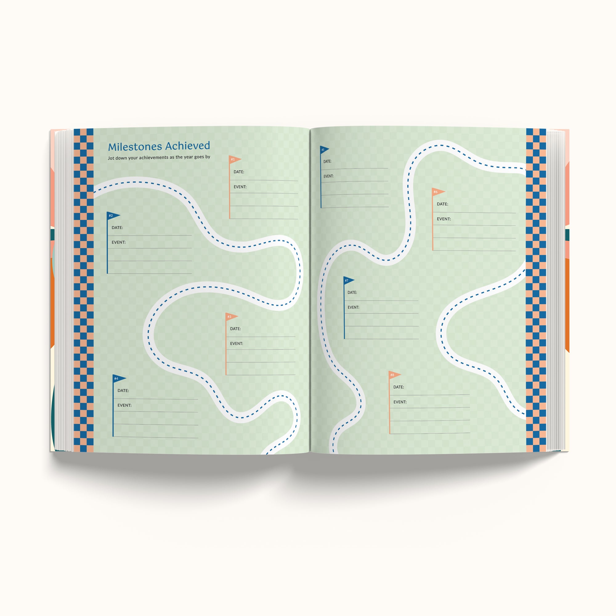 Annual Undated Planner - Grow with the Flow