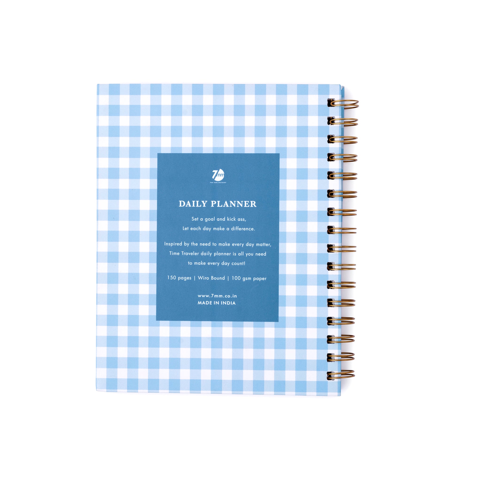 7mm Fine Paper Stationery - Daily Planner (Square) – 7mm - Fine Paper  Stationery